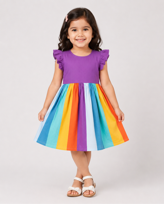 Rainbow frock