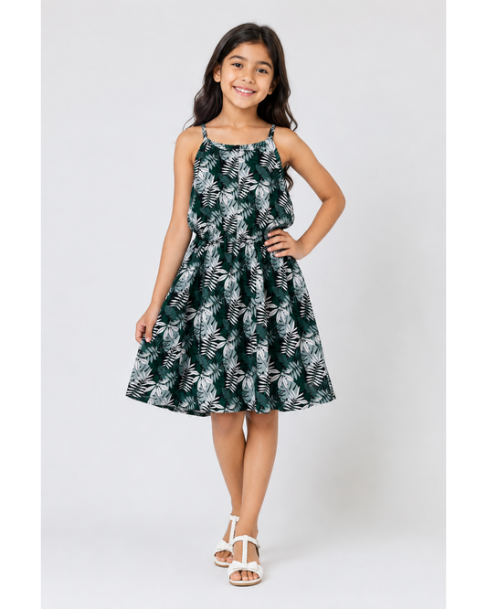 Cami frock with elastic at waist