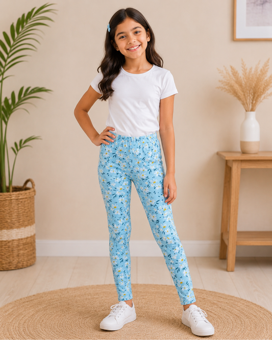 Floral print legging