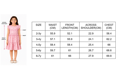 Short sleeves floral printed dress