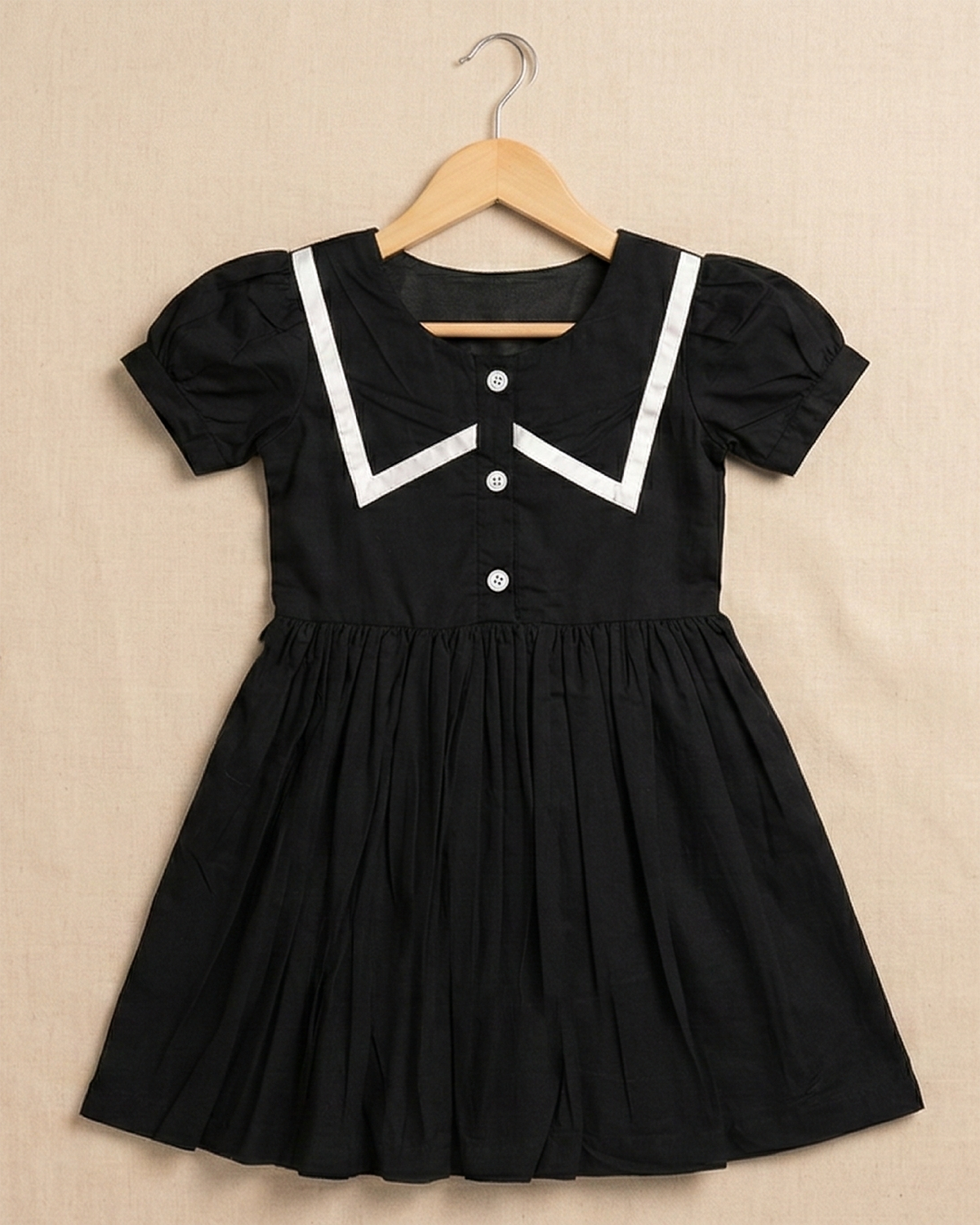Little Sailor Grace Dress-Black