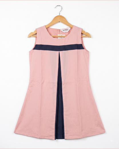 A line frock with yoke