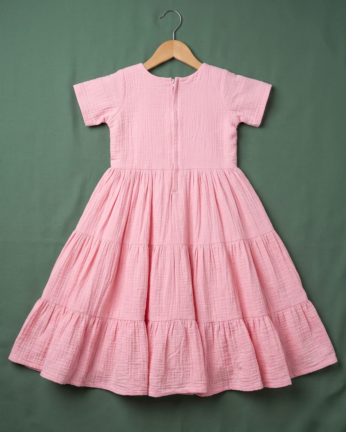 Pink Petal Twirl Dress